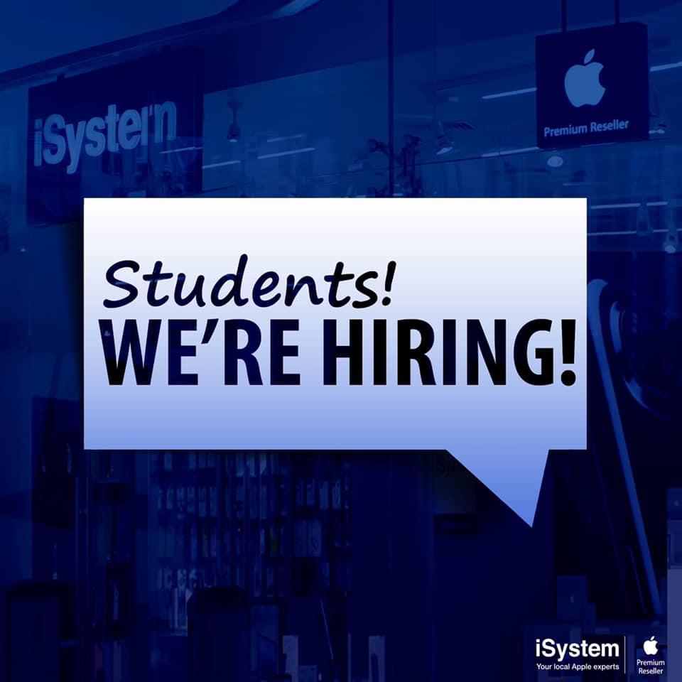 iSystem - إذا كنت طالب جامعة وتبحث عن عمل بدوام جزئي..... | Facebook