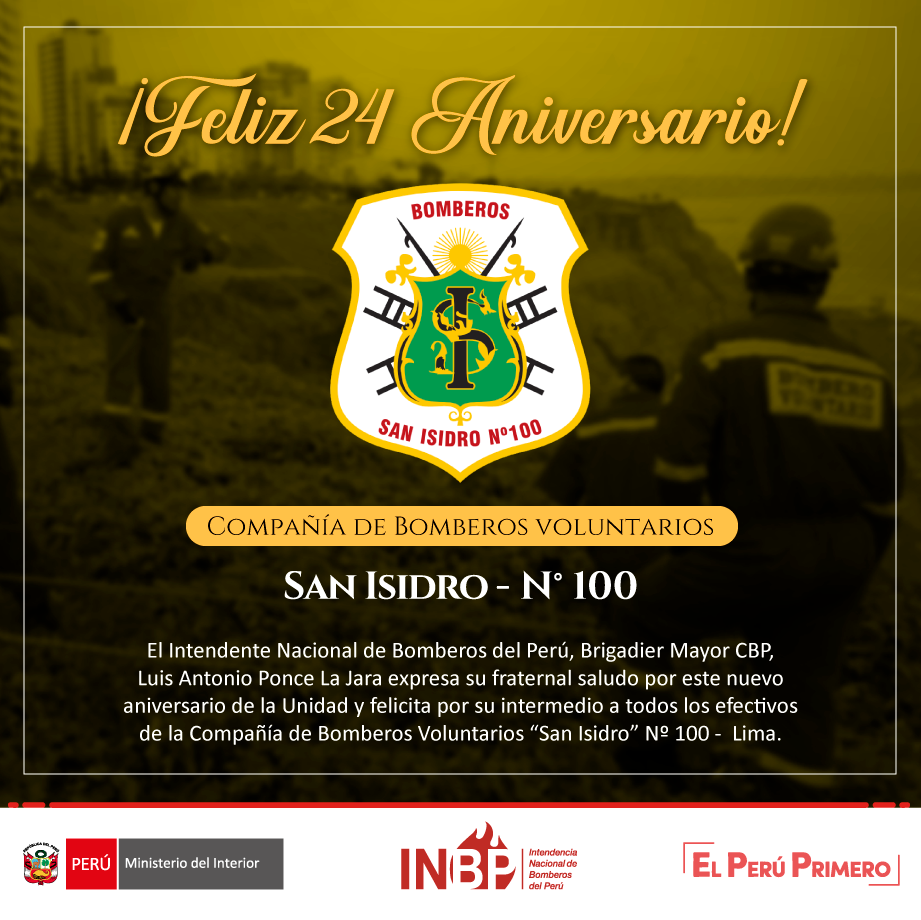 Intendencia Nacional de Bomberos del Perú - La Intendencia Nacional de ...