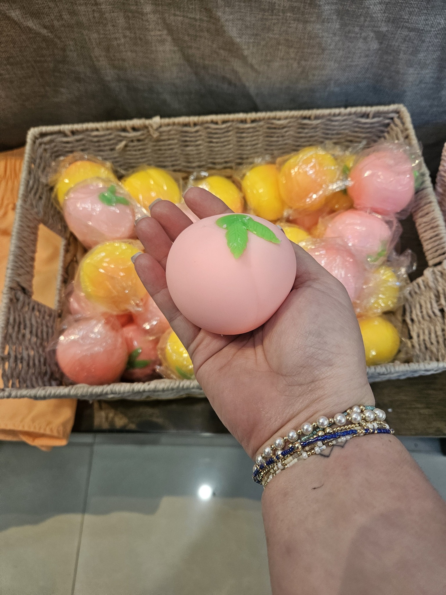 These ginormous iBloom King and Queen Peach squishies have finally