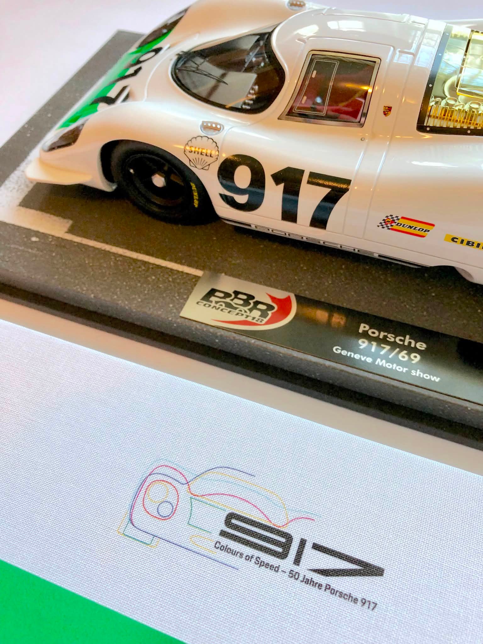 1:18 scale BBR Porsche 917 LH from Geneva Motor Show 1969