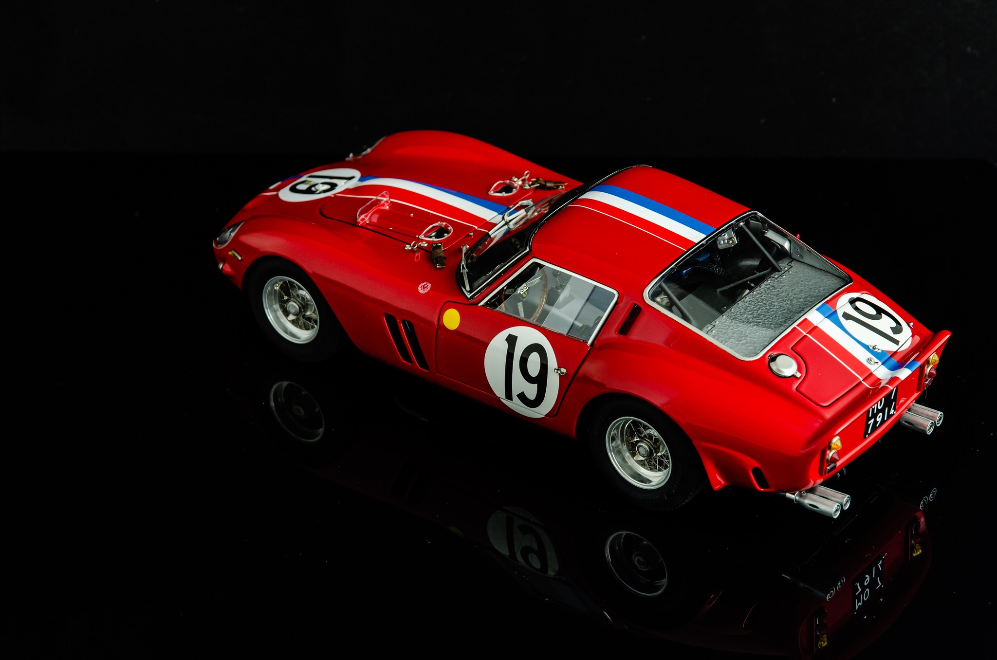 CMC Ferrari 250 GTO, Le Mans, 1962 #19, available at www