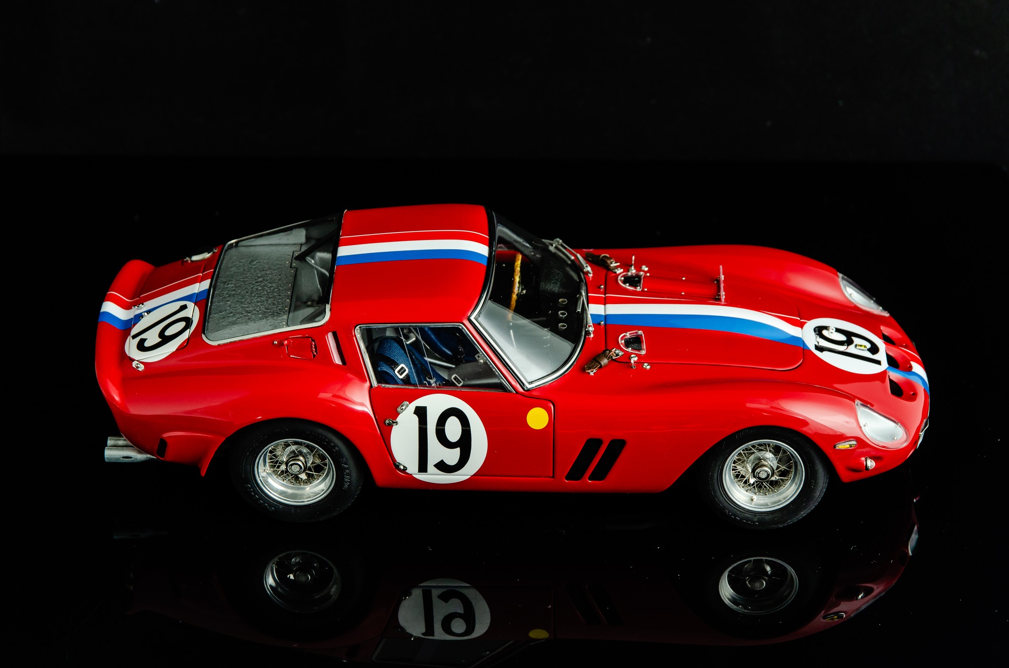CMC Ferrari 250 GTO, Le Mans, 1962 #19, available at www