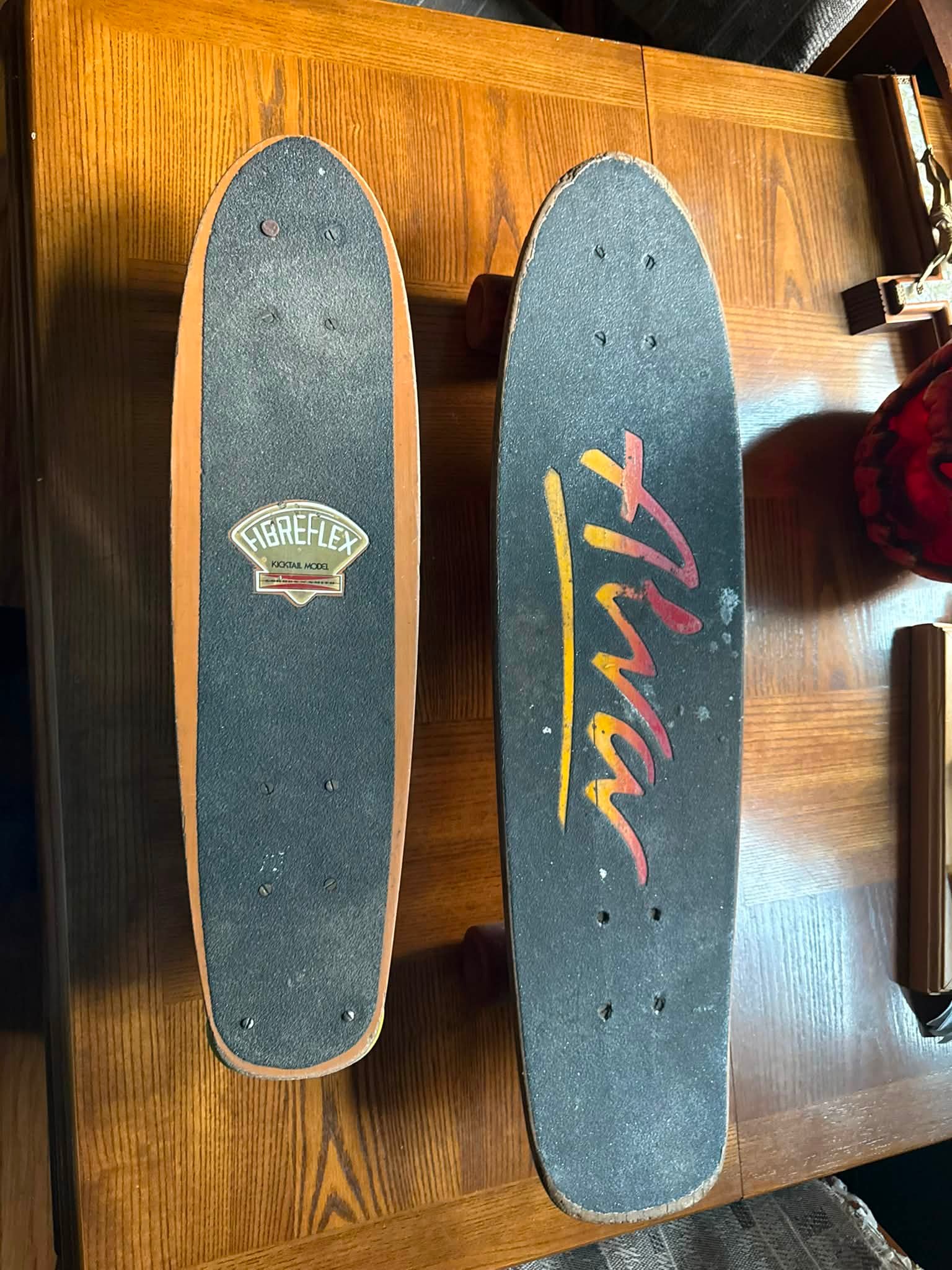 Vintage skateboard collection: 1976 G&S Fiberflex kicktail and
