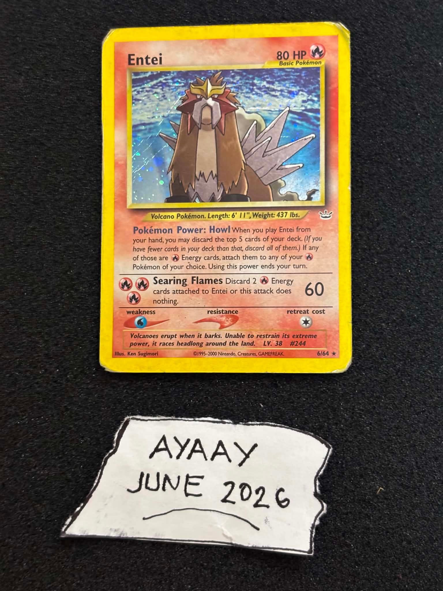 holographic entei pokemon card value - (15/98) - Ancient Origins your opponents Active Pokmons attacks do 20 less damage (before applying Weakness and Resistance) Colorless PSA 10]Entei : Old Back