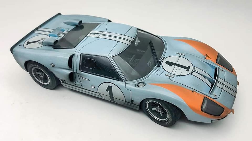 1/24 Fujimi 1966 Ford GT40 Mk.II by Brad Huskinson