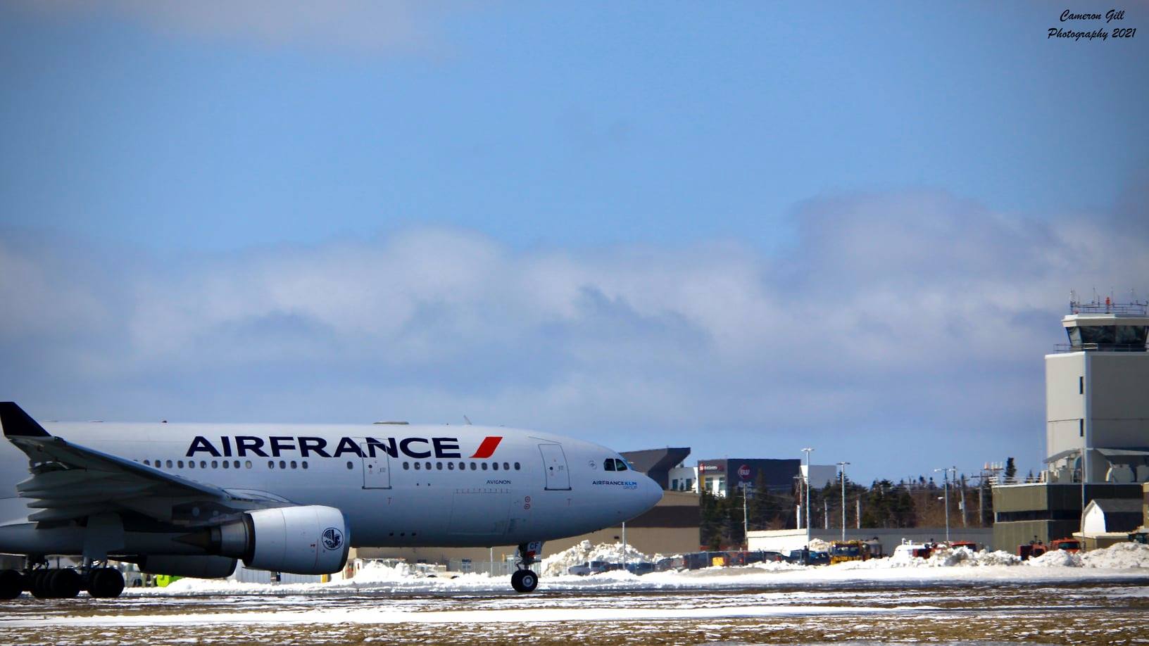 Air France Airbus A330-200 F-GZCO Flight AF498 Paris To Sint