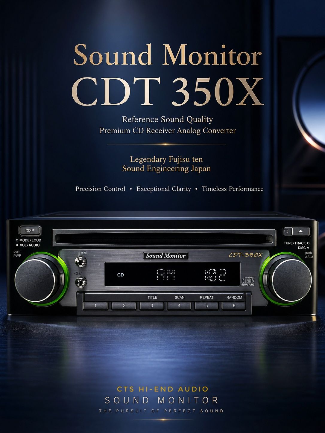 Sound Monitor 500X カーオーディオ ✓Sound Monitor DTA-500X ✓Sound Monitor ICD-500X The Sound of Hi