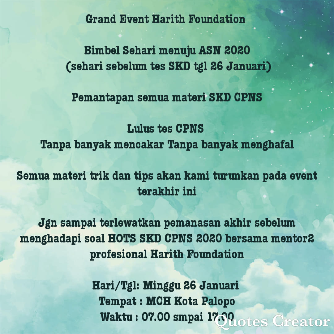 Bismillah Aslm Wrwb Jgn Lewatkan Harith Foundation Facebook