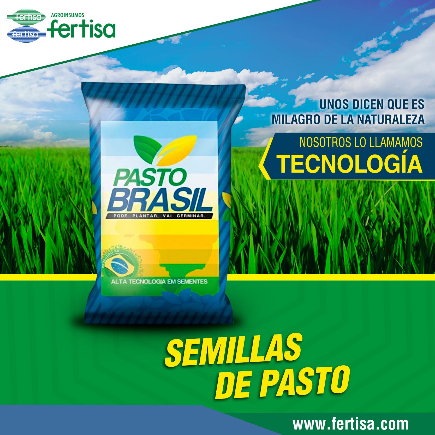 Fertisa EC - ¡Las mejores semillas de #pasto encuéntralas...