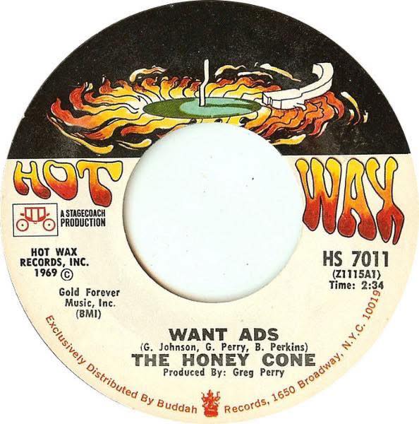 The Honey Cone's 1971 song Want Ads