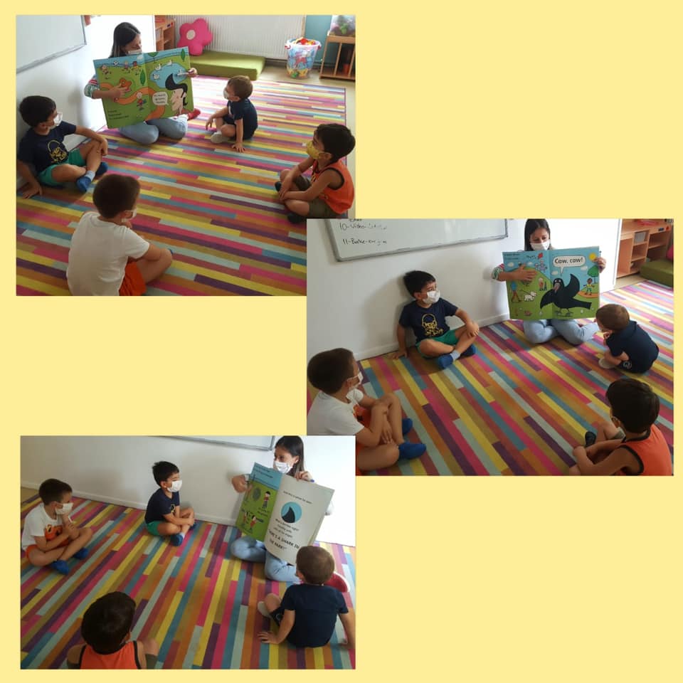 Fidol Anaokulu - CİVCİVLER Sanat etkinliğinde ebru...