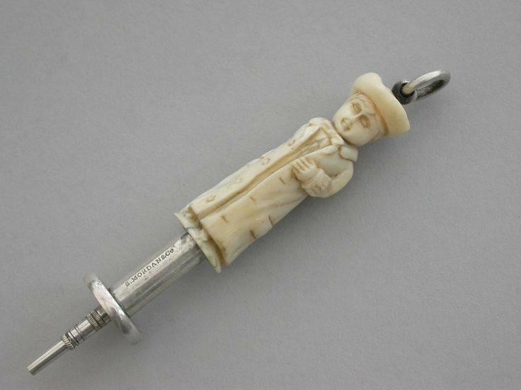 NOS ANCIENNE POMPE vélo 1940 laiton Nickelé EOLIA Old Bike Pump 32cm