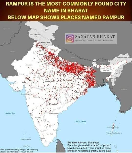 Here is a map showing a... - भारतीय धरोहर - Bhartiya Dharohar