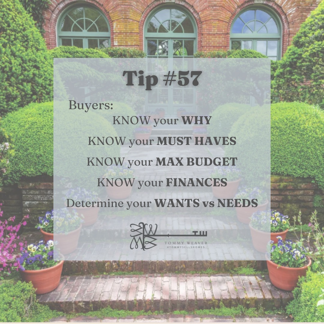 Tommy - Back by popular demand Tommy's Tuesday Tips... let's start off ...