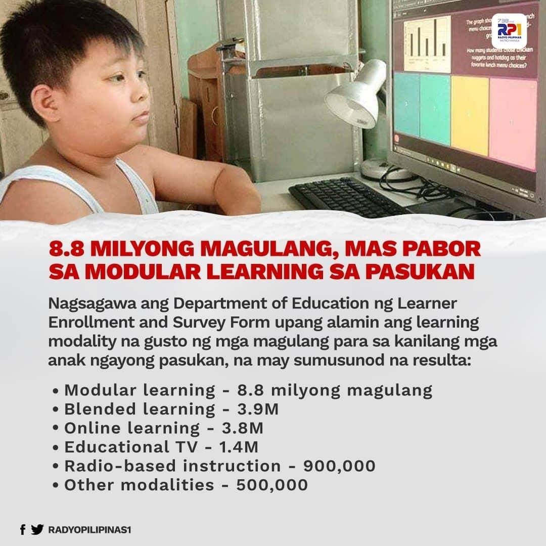 Ang modular na... - Radyo Pilipinas Virac Catanduanes | Facebook