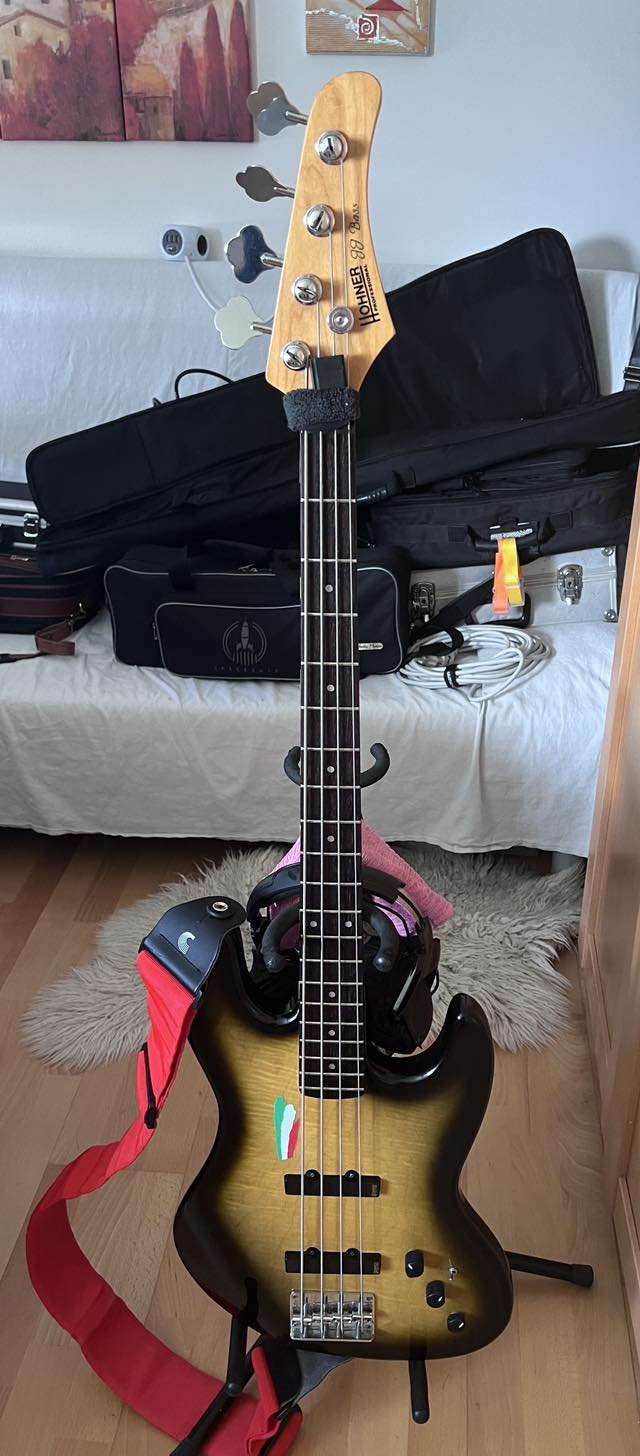 What do you think of the 1990 Hohner JJ Professional bass with EMG