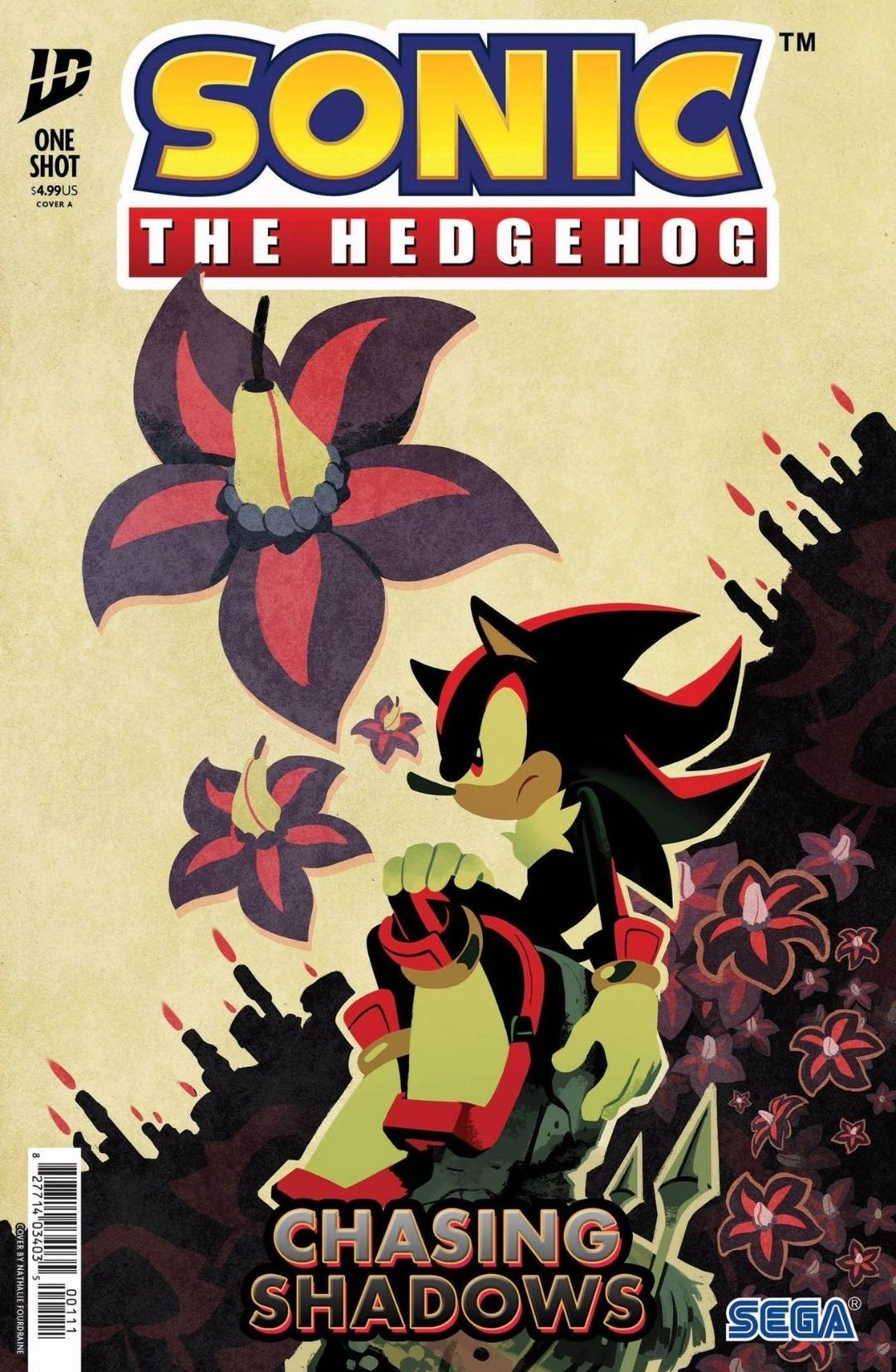 Sonic comic Chasing Shadows one-shot by Nathalie Fourdraine