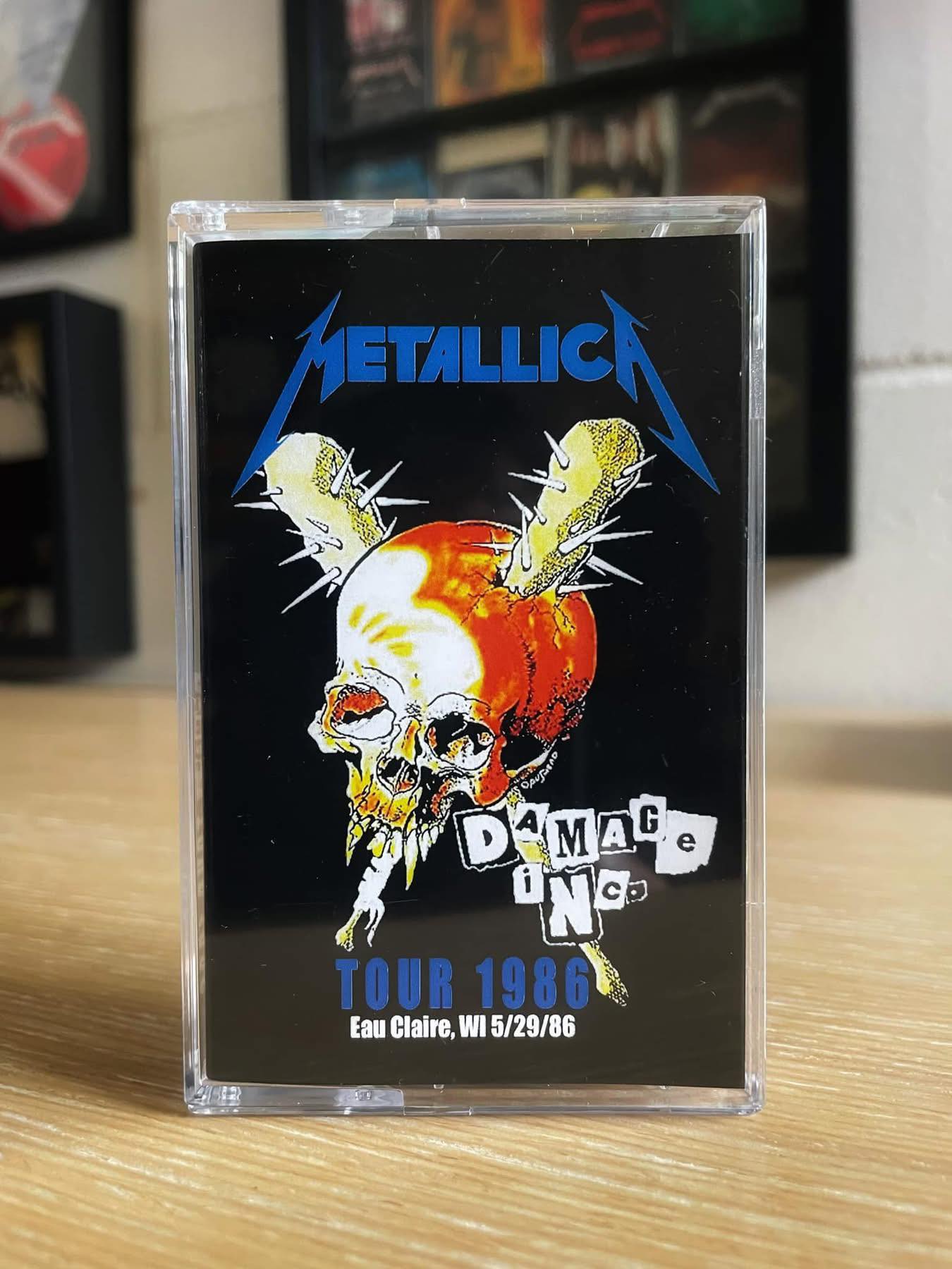 Metallica's 1986 Damage Inc tour ends in Seattle