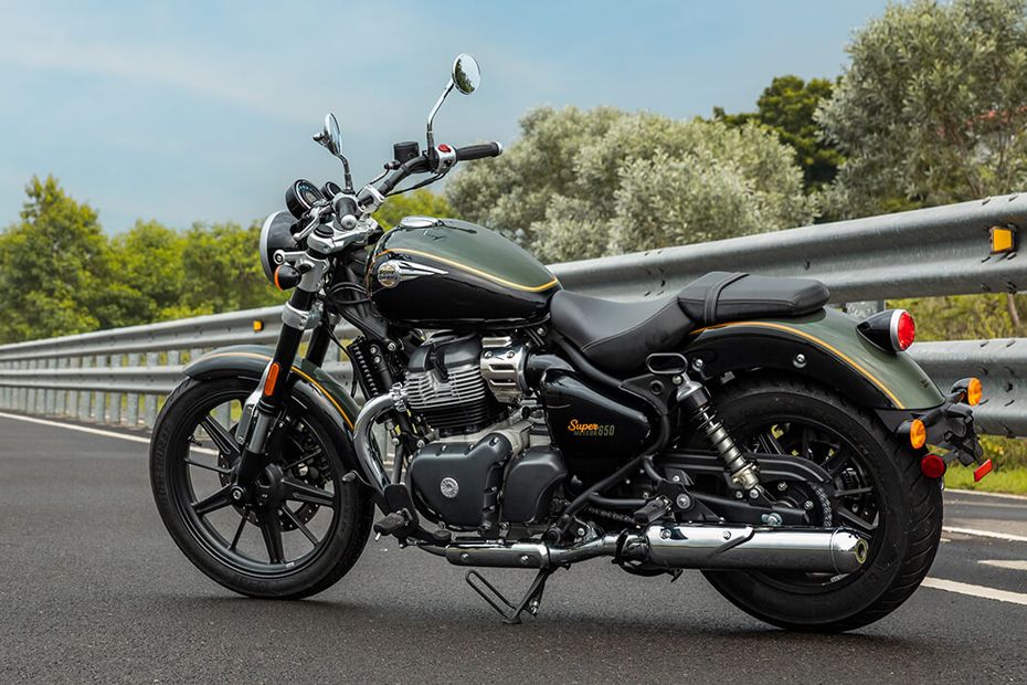 Royal Enfield Super Meteor 650 | Test drive of the JBS brand Shock ...