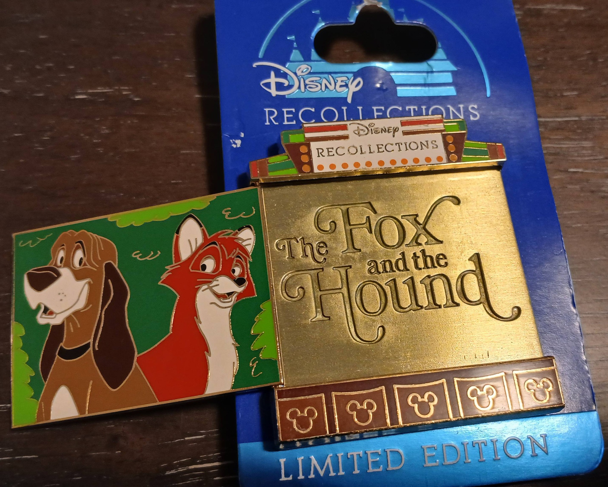 Friends forever. Happy 40th Anniversary to The Fox and the Hound! 🦊🐶