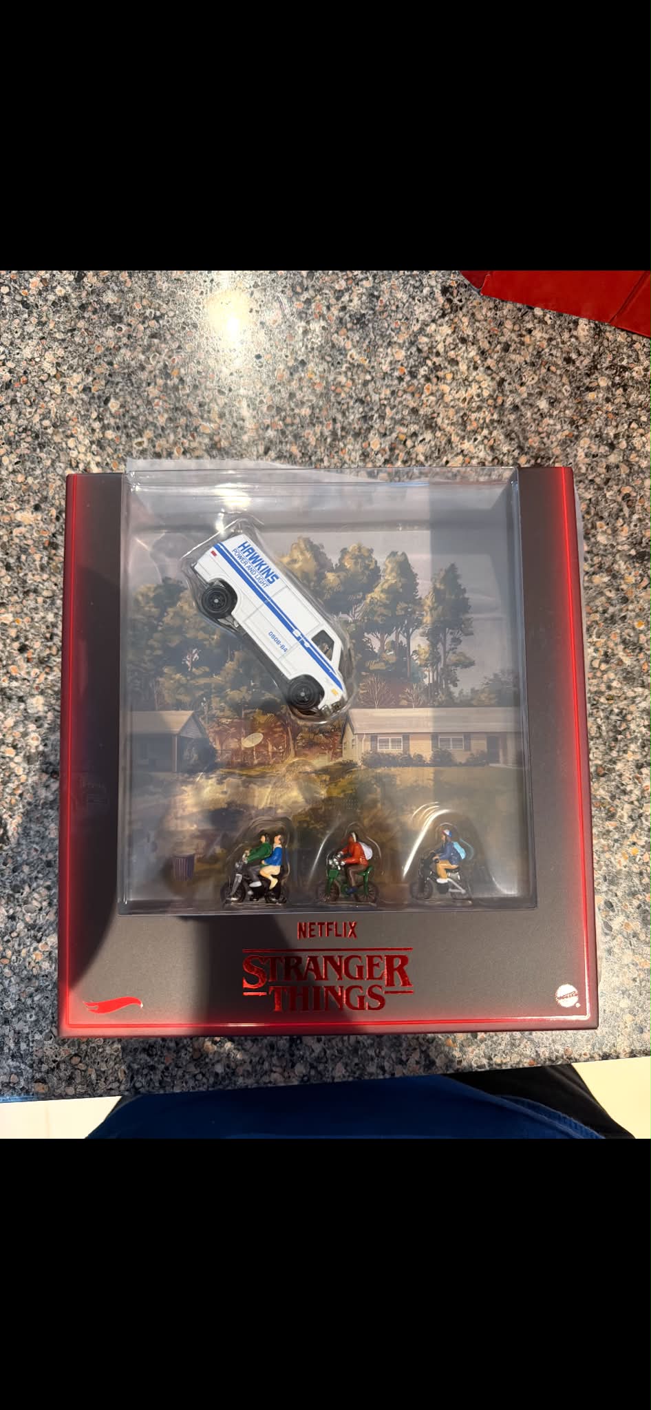 The SDCC Hot Wheels Stranger Things 10th Anniversary '83 Chevy Van