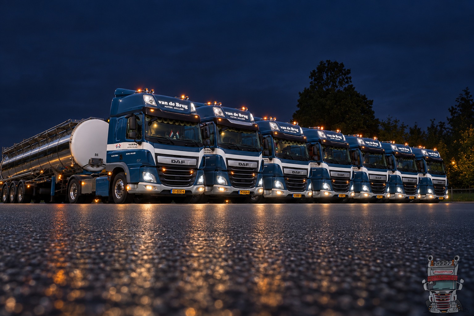 aRinsa H.Thijssen & Zn DAF つに朝す NL DAF-XF 70-BZD-2 ወጣኑ