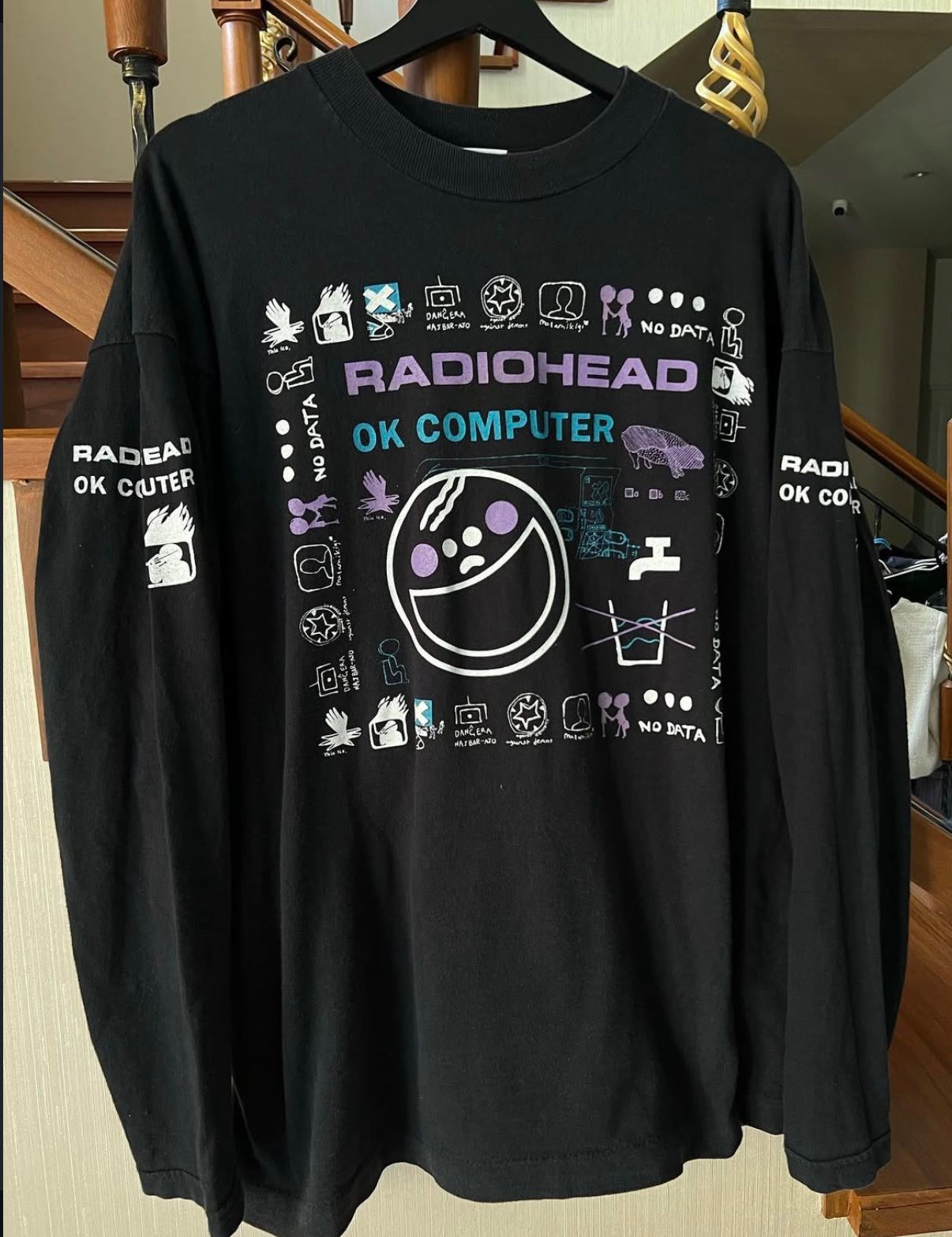 Radiohead The Bends t-shirts from 90s for sale