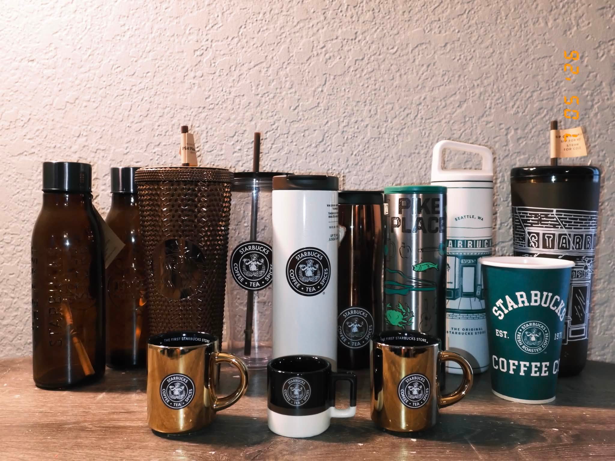Get this exclusive studded cup only at Pike Place Market! ✨ This