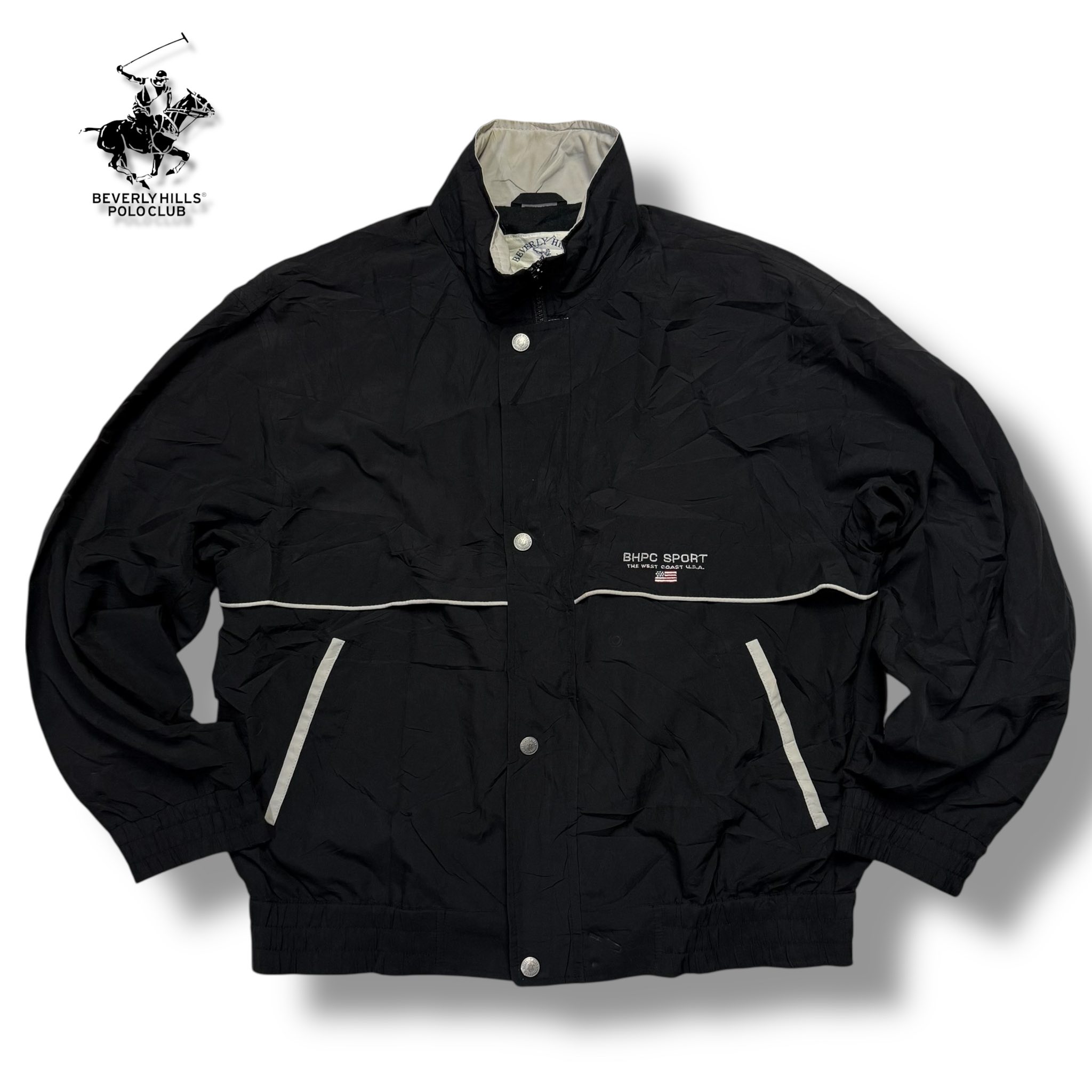 BEVERLY HILLS POLO CLUB ジャケット 黒 LL 【公式通販】