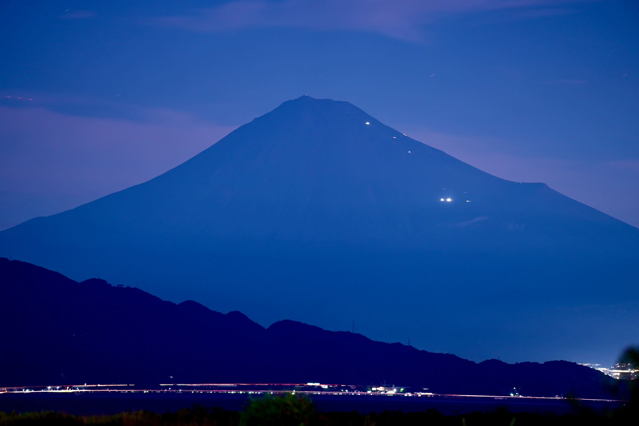 夏の富士山