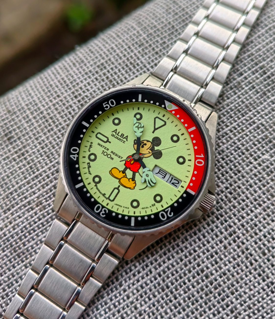 JDM Seiko Alba Mickey Mouse 