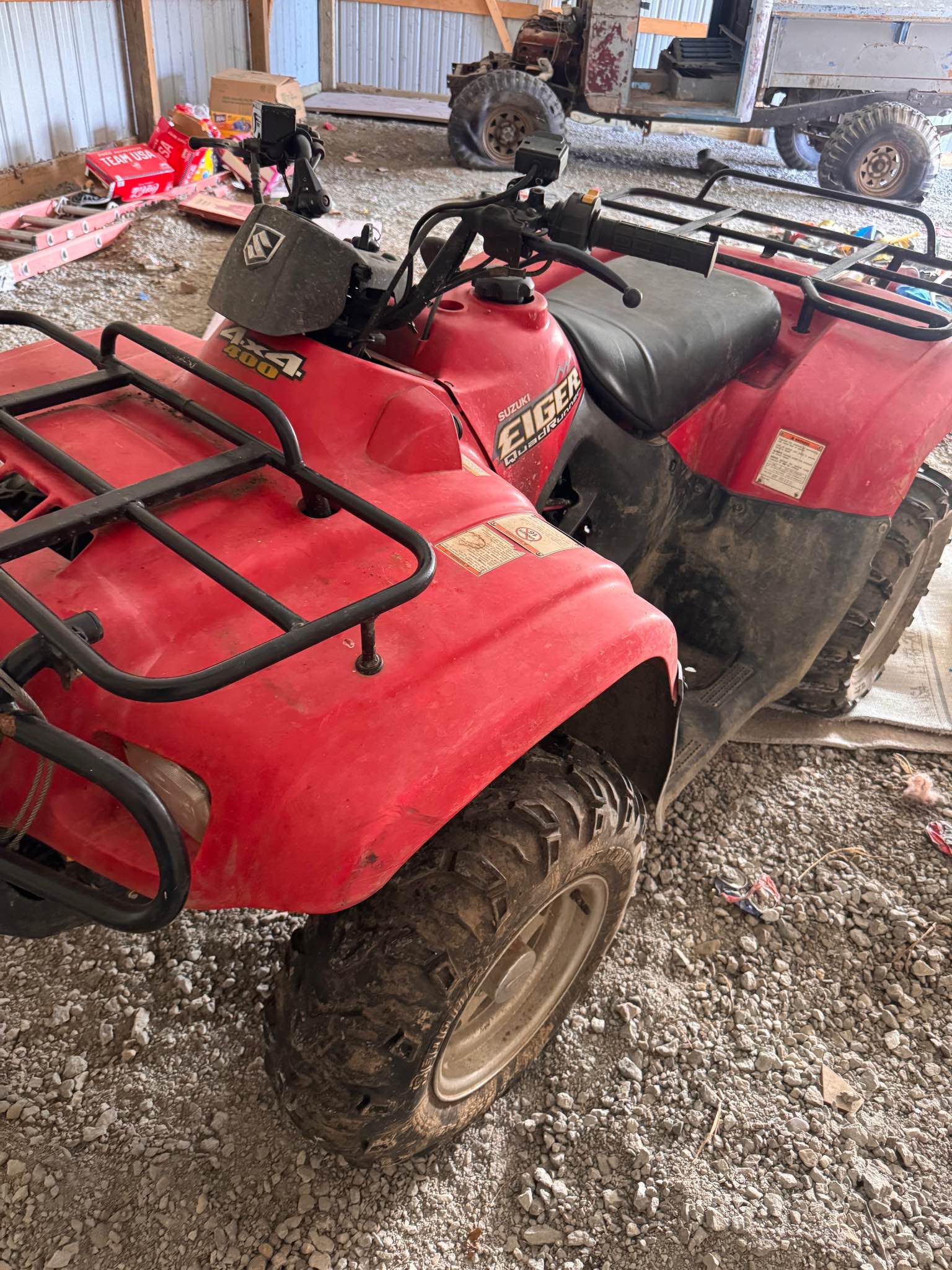 suzuki eiger 4x4 quad runner - ATVs & UTVs - Hillsboro, Ohio | Facebook ...