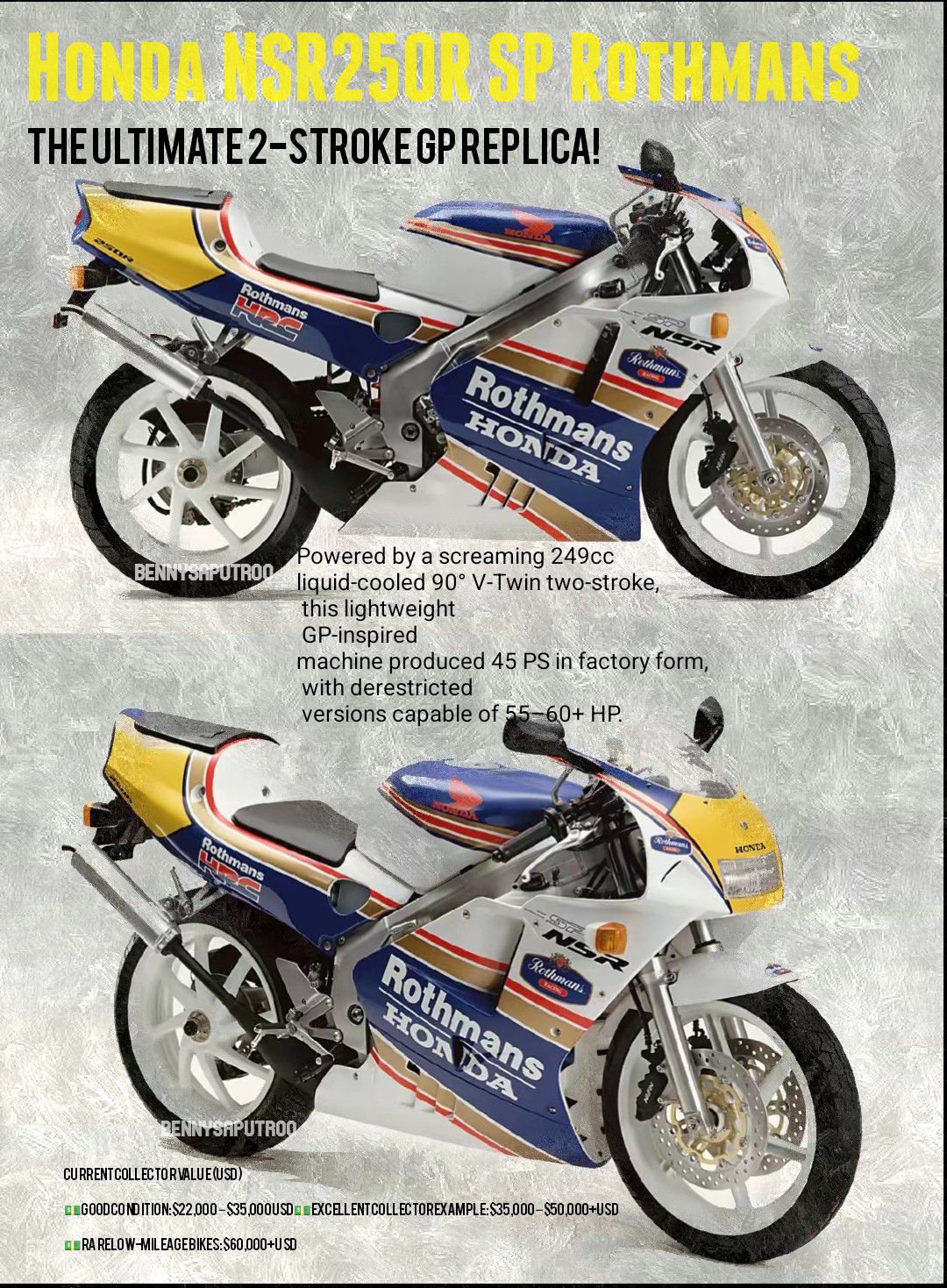 Rothmans - Honda NSR 250 Cadalora
