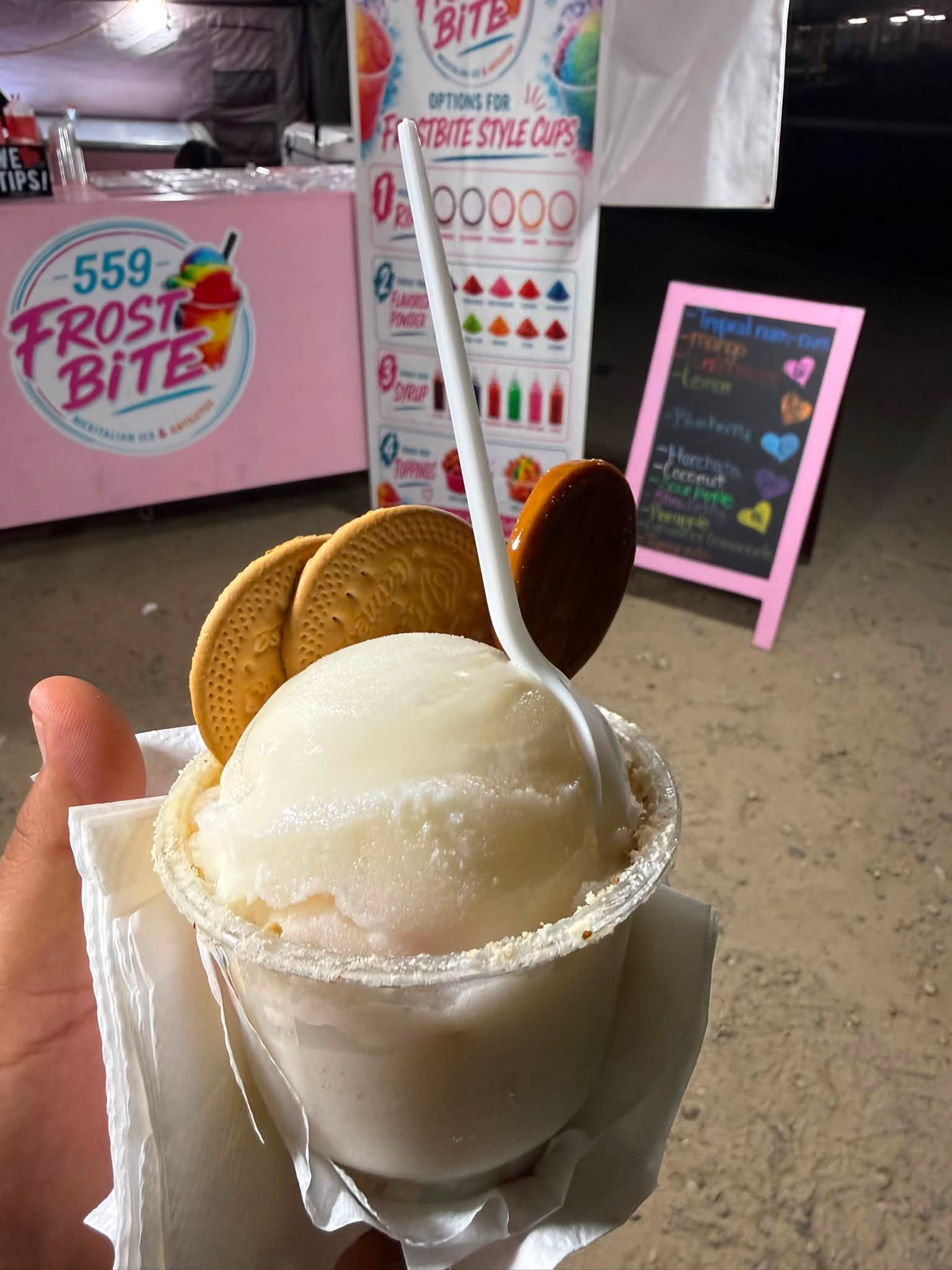 FrostBite 559 Mexican-Italian ice cream review: Horchata and