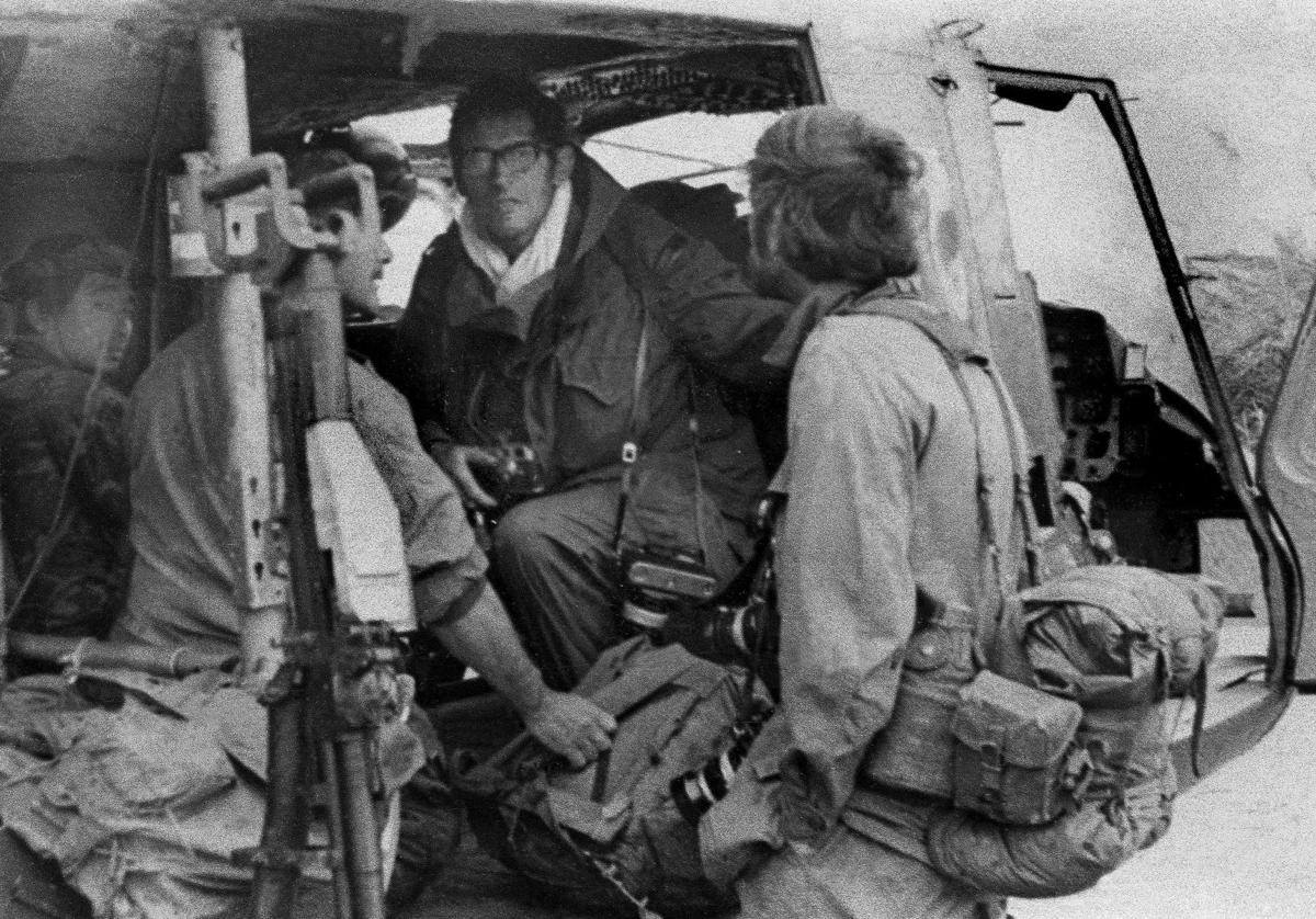 In memory of Larry Burrows (1926 - 1971) February 10, 1971, in bad