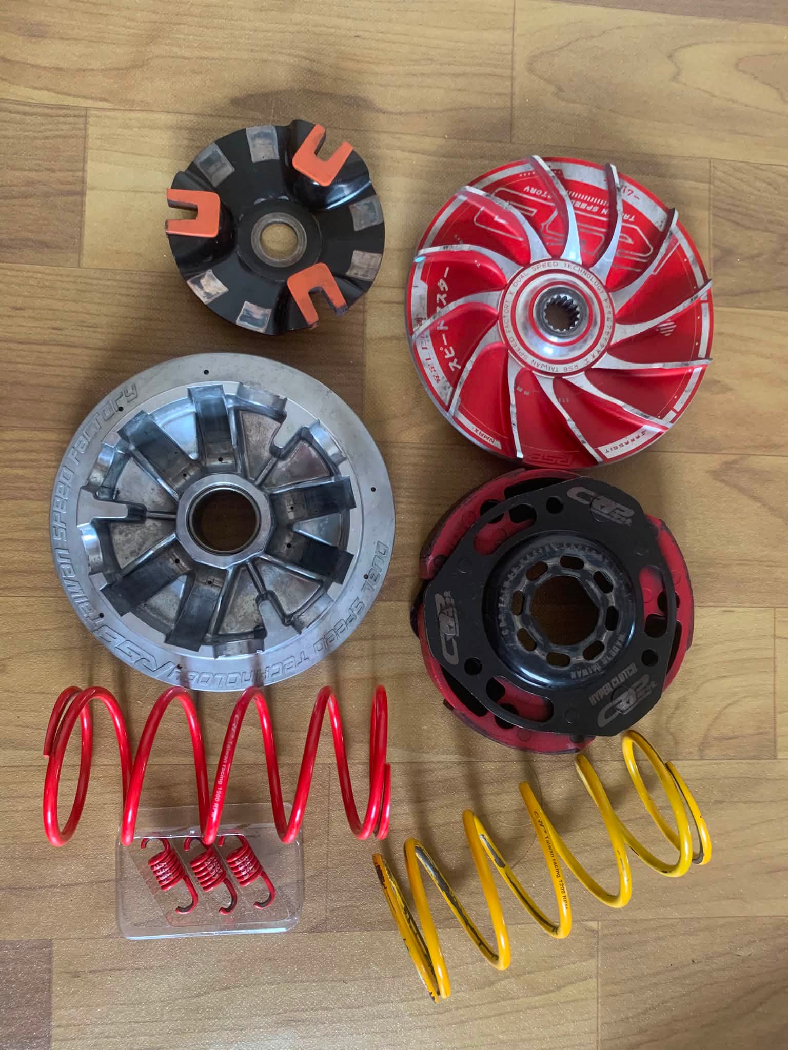 Crp Pulley sets with bushing almost new less than 1k odo kitang