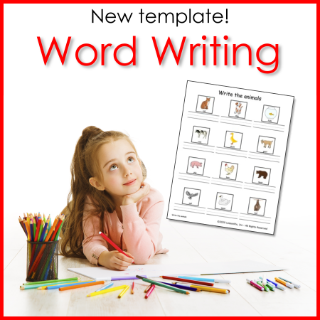 New Template: Word... - LessonPix - Custom Learning Materials