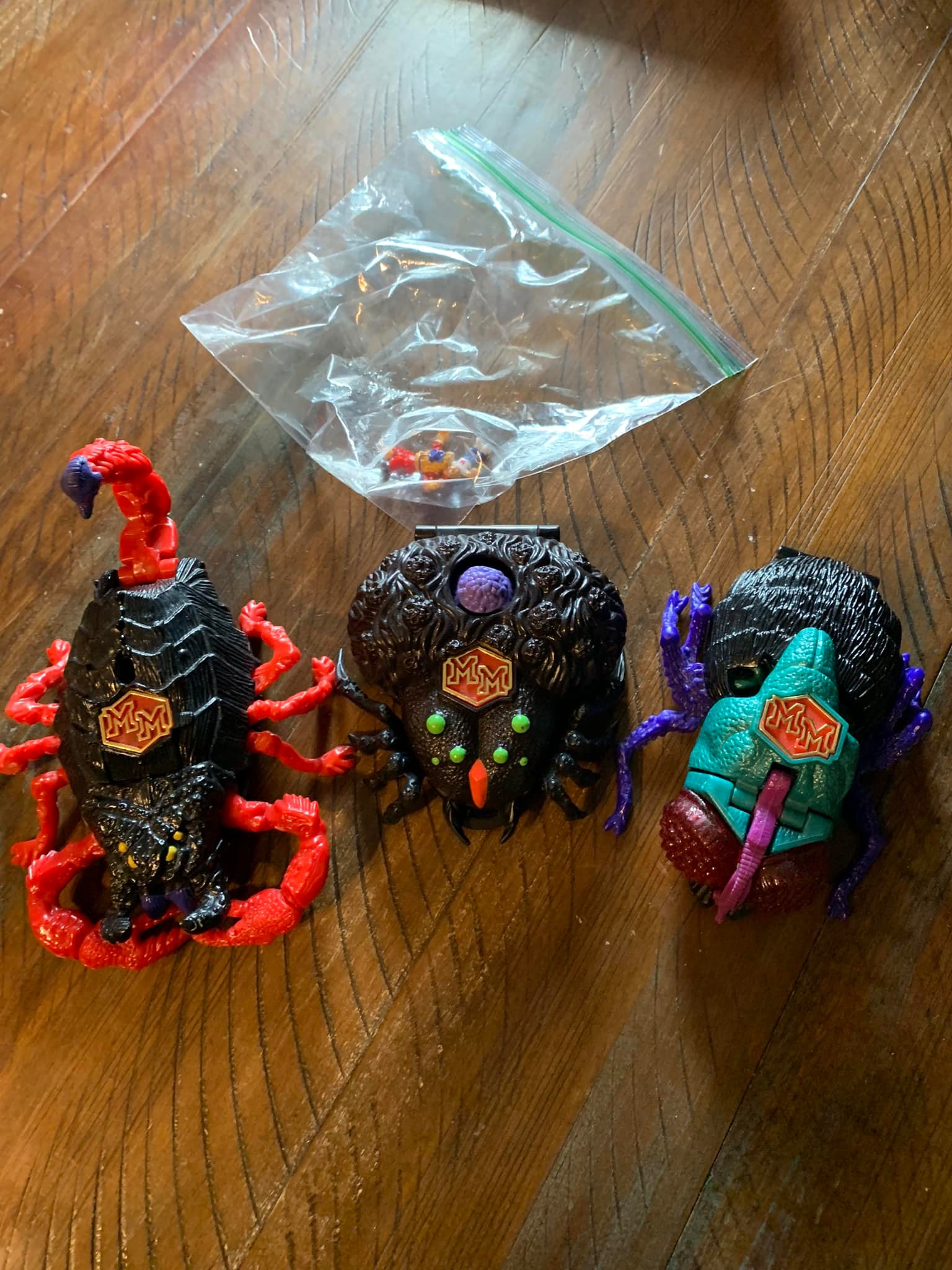 Vintage Mighty Max play sets from 1994