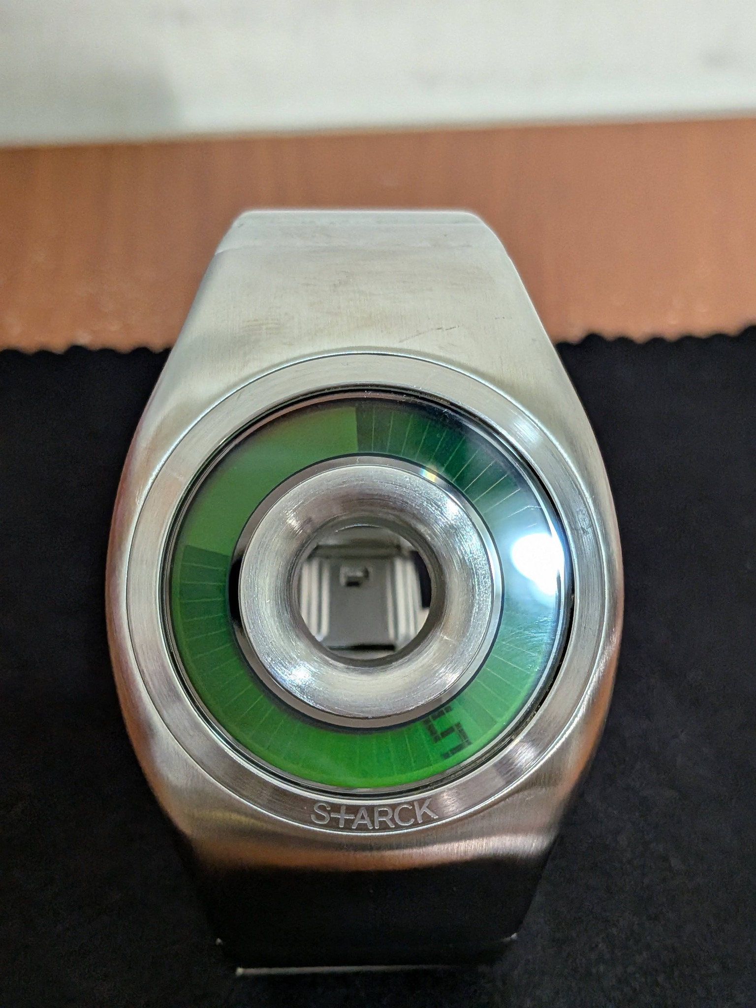 美國Fossil x Philippe Starck PH-1108 O Ring Y2K 前衛極簡設計師款古 