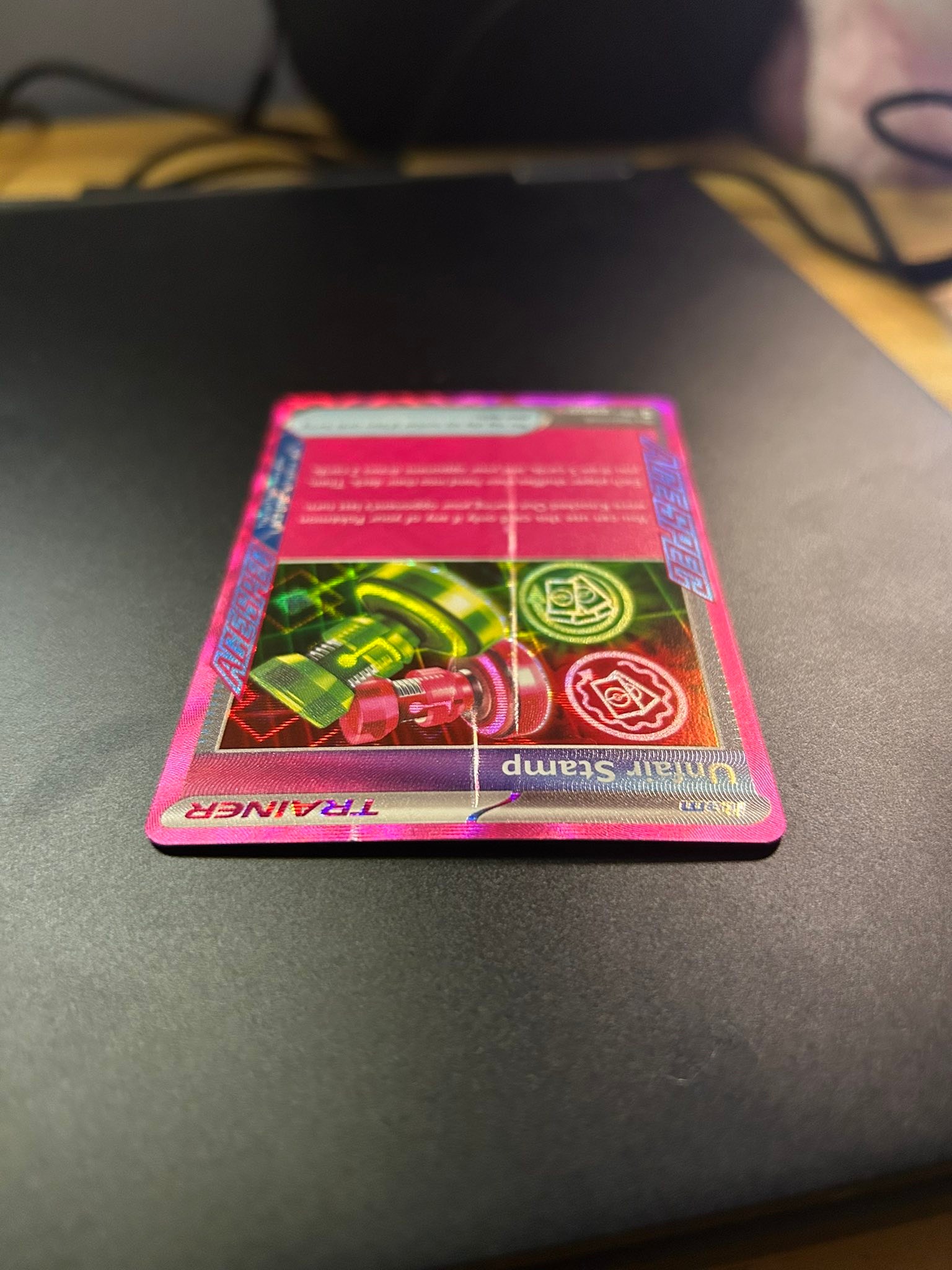 unfair stamp pokemon card Tampon Injuste (Unfair Stamp) 165/167 Ace Spec Trainer Holo - Myboost X Écarlate et Violet 6 pokemon SV06 Unfair Stamp ACE 053/066 1枚