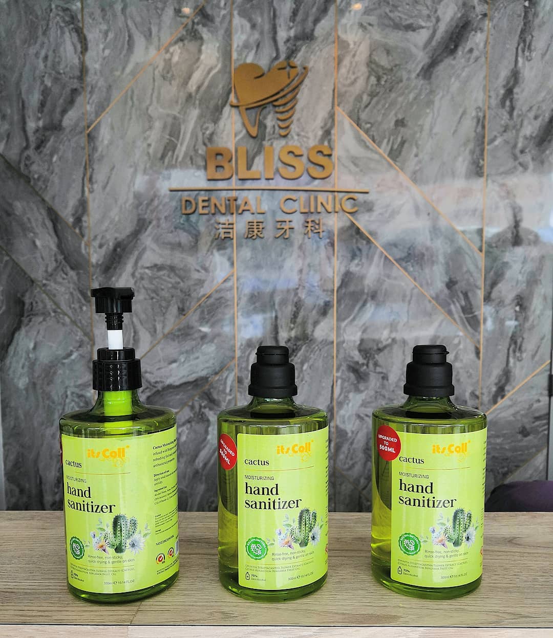 Bliss Dental Surgery - Raja Uda, Butterworth - Hand sanitizer is ...