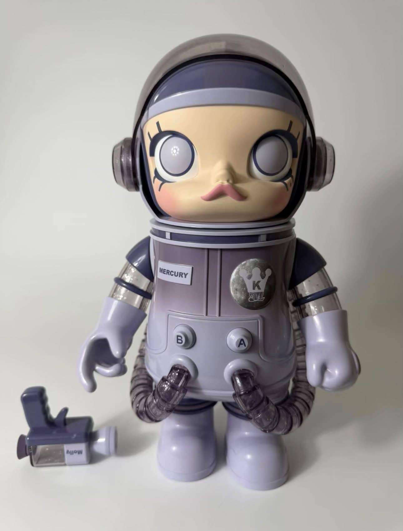 POPMART Mega Space Molly Planet Series Mercury 400% for sale