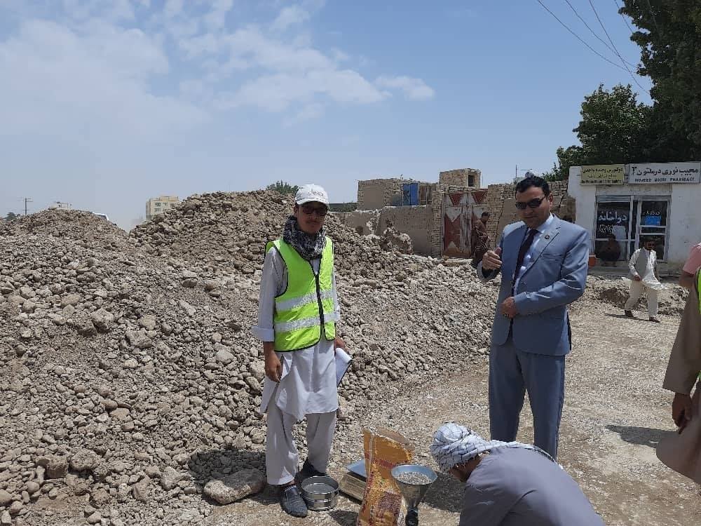 Field Density Test Mazar-e-Sharif Ring Road 17.42 KM Tested... - Afghan ...