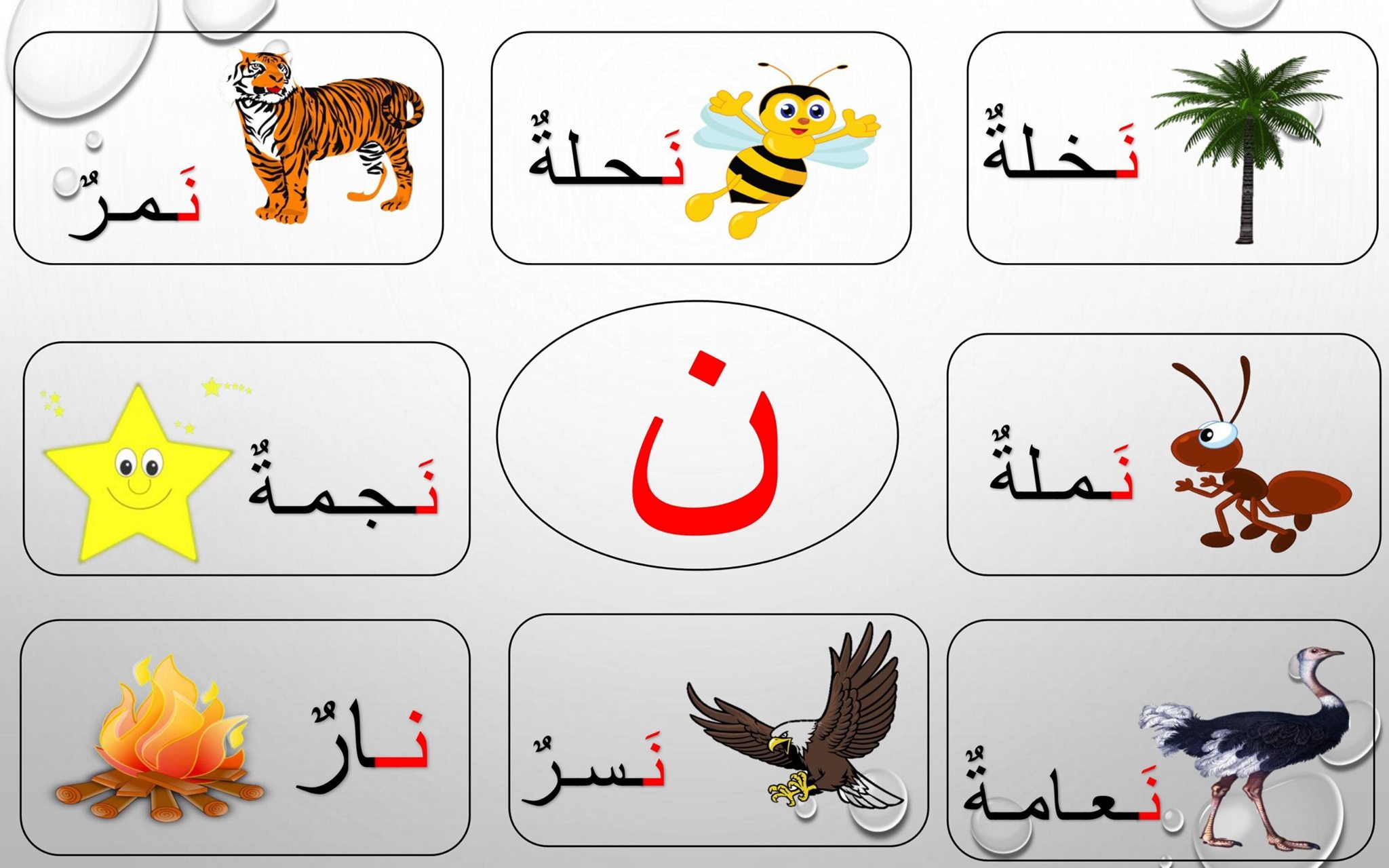 المعلمة أسماء - ملزمة حرف النون تدريبات متنوعة لتعليم...