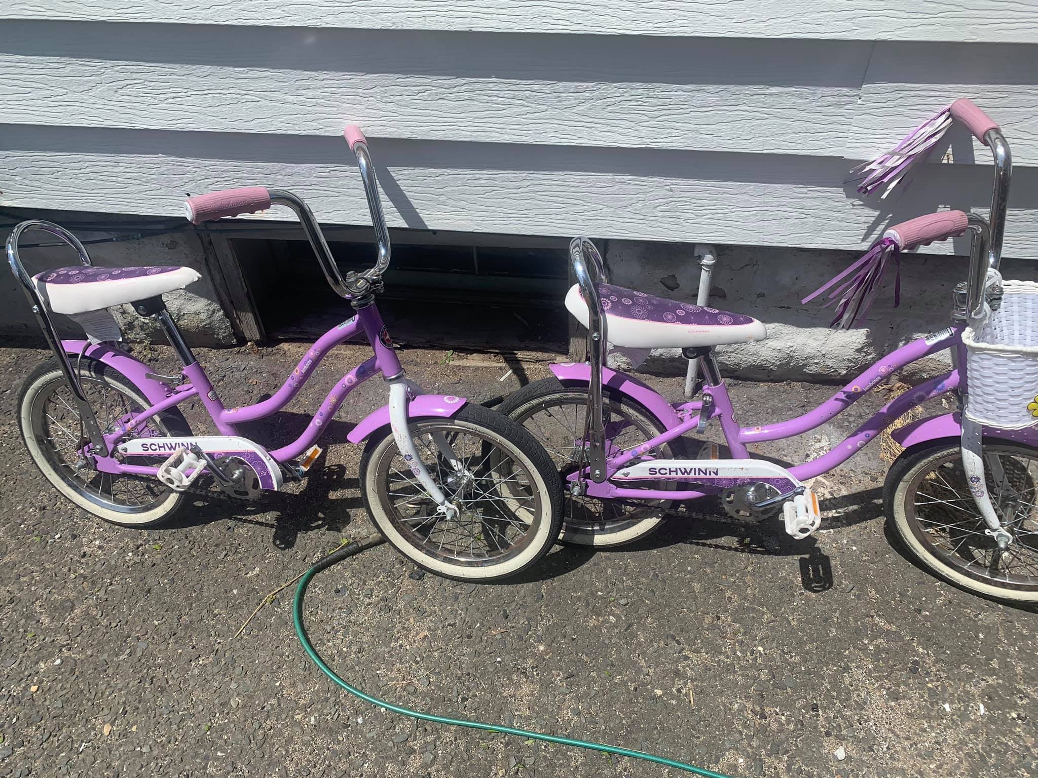 Vélo Licorne STITCH Pour Fille – 12 à 18 Pouces – Avec Siège Poupée Et Panier – De 2 à 9 Ans