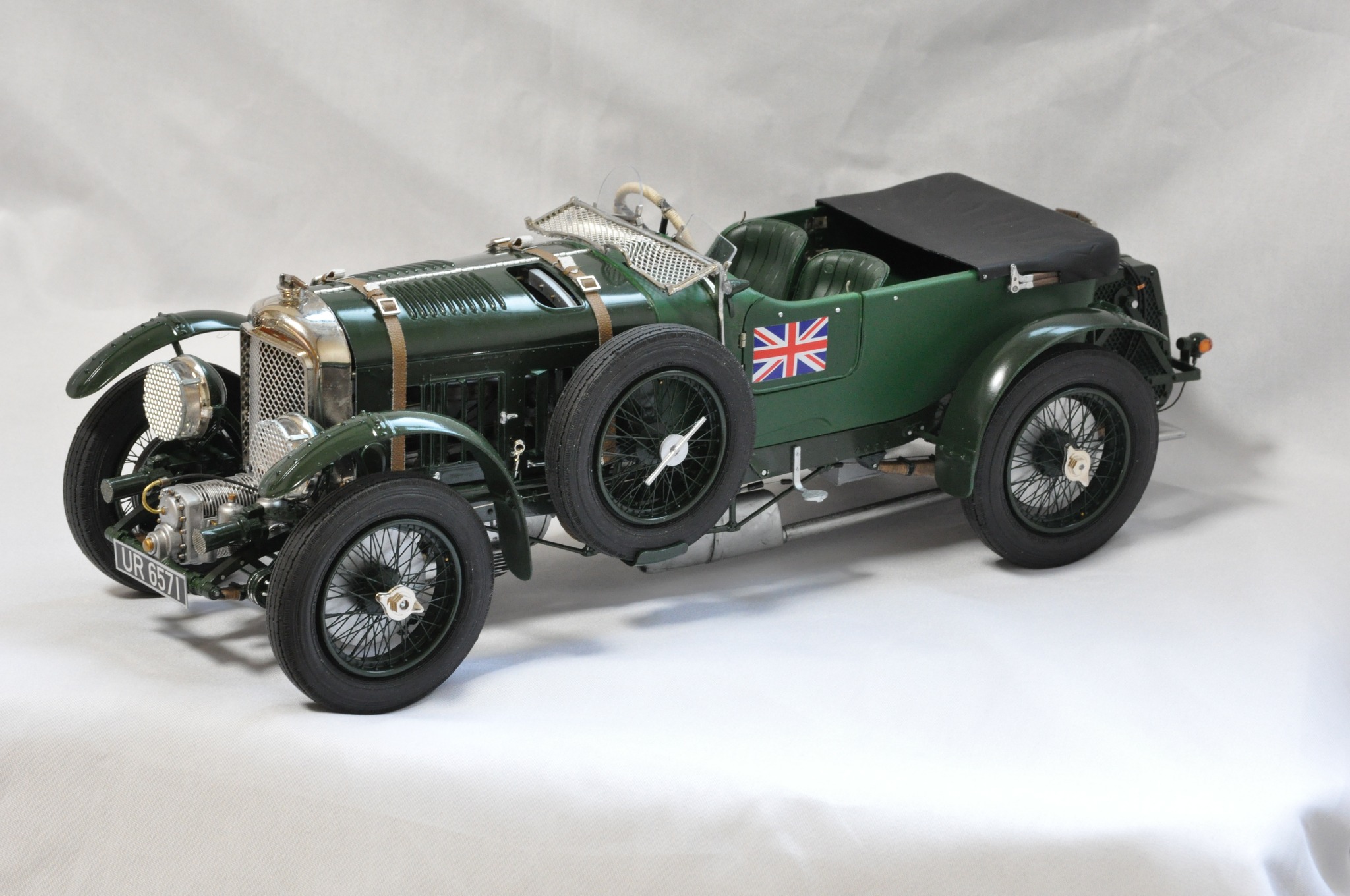 1/12 AIRFIX [ 1930 Bentley 4.5 Litre ] & scratch figure