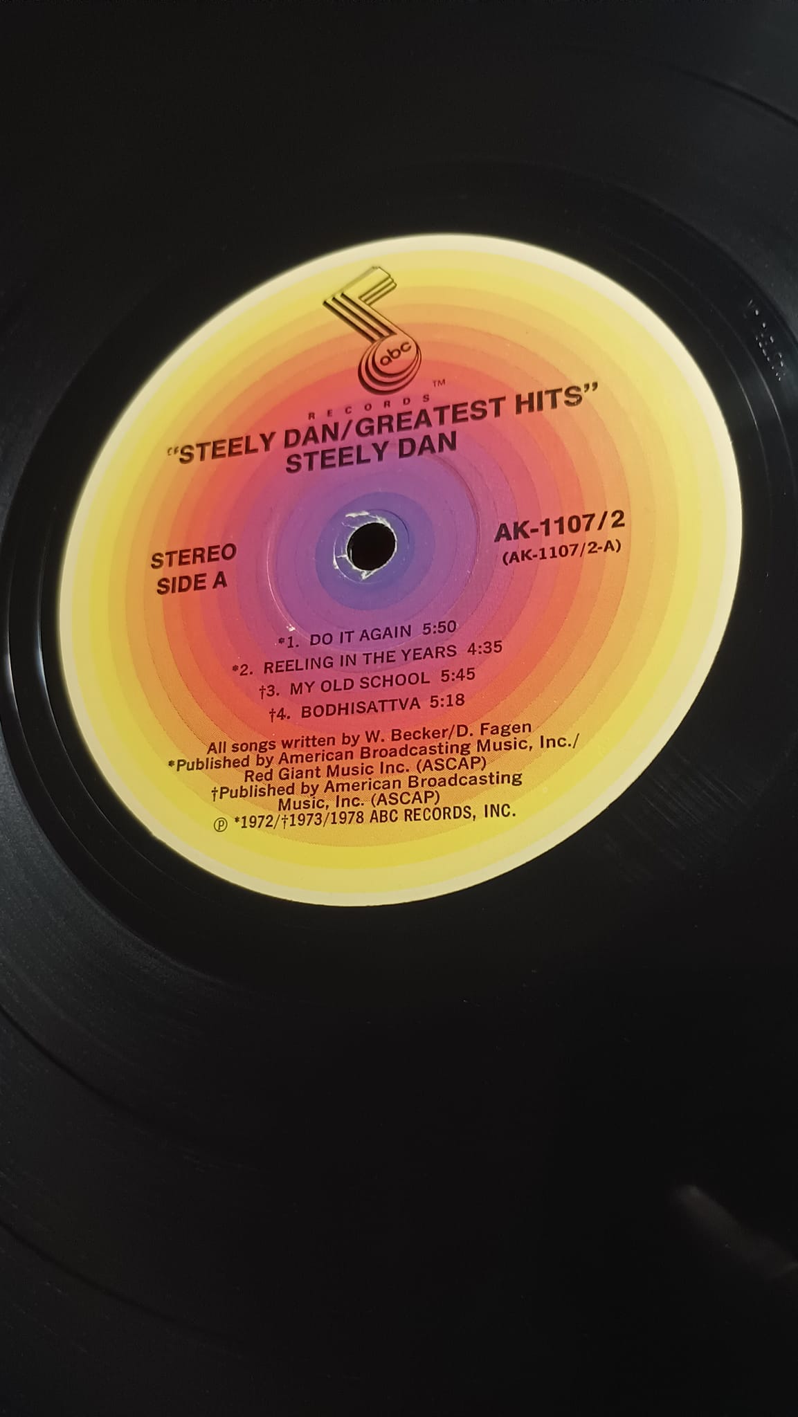 Steely Dan's greatest hits 2-record set from 1979