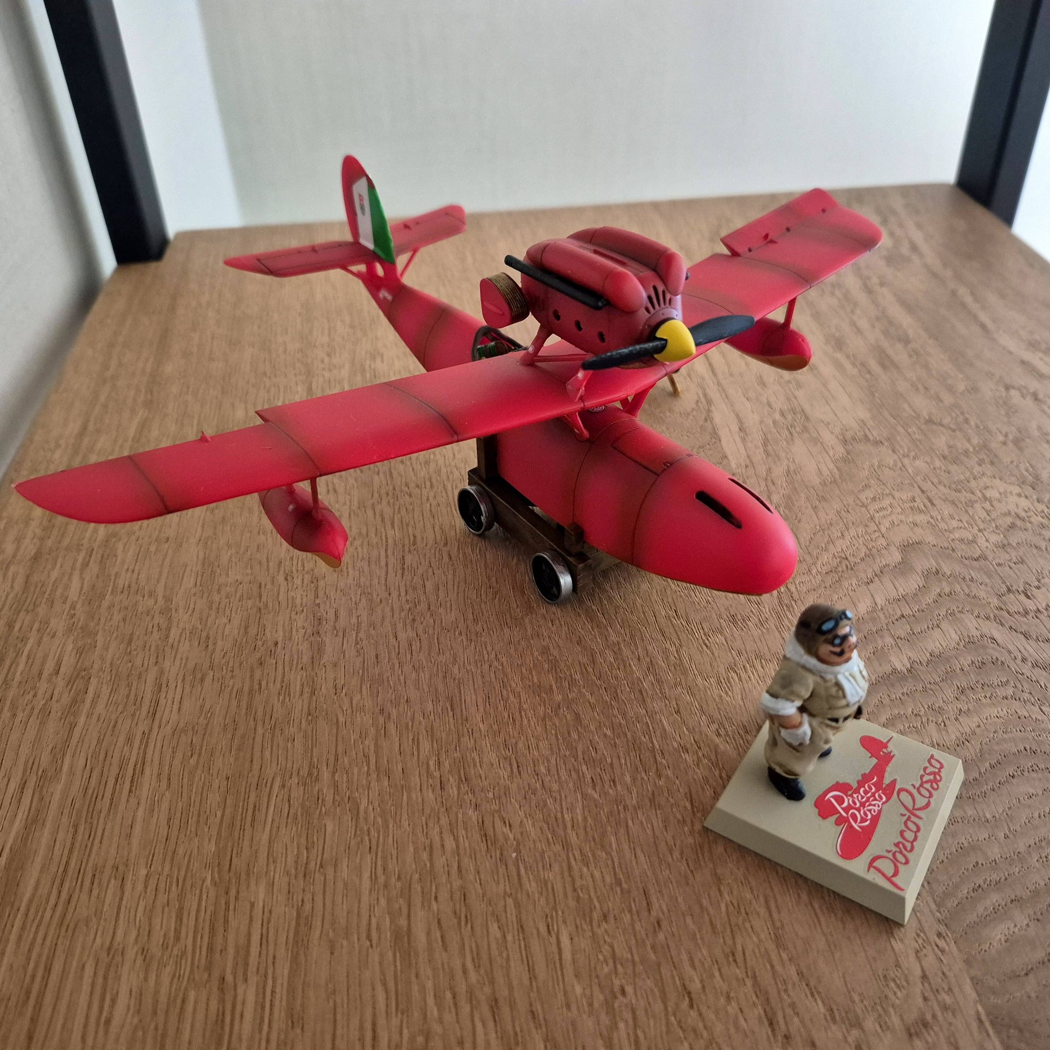 Built Savoia S-21 1/48 model kit, a Porco Rosso fan's dream