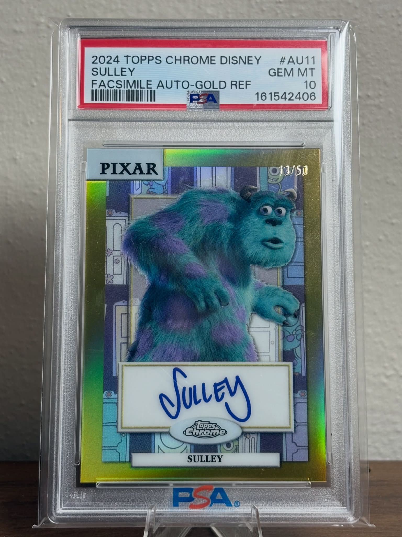 Topps chrome disney auto モアナ ロルカナ PSA 10 Moana #AD-10