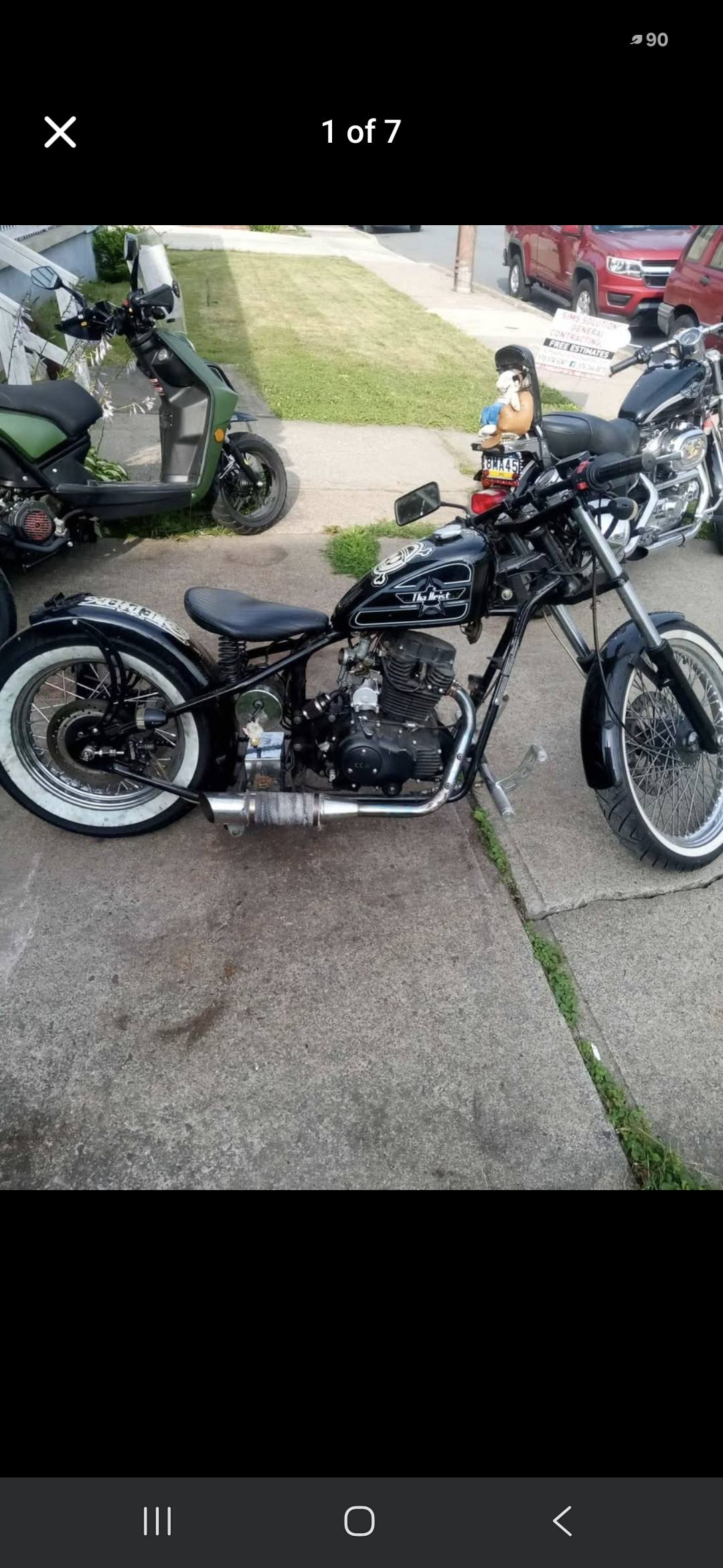 Heist and 8 Ball edition motorcycles for sale